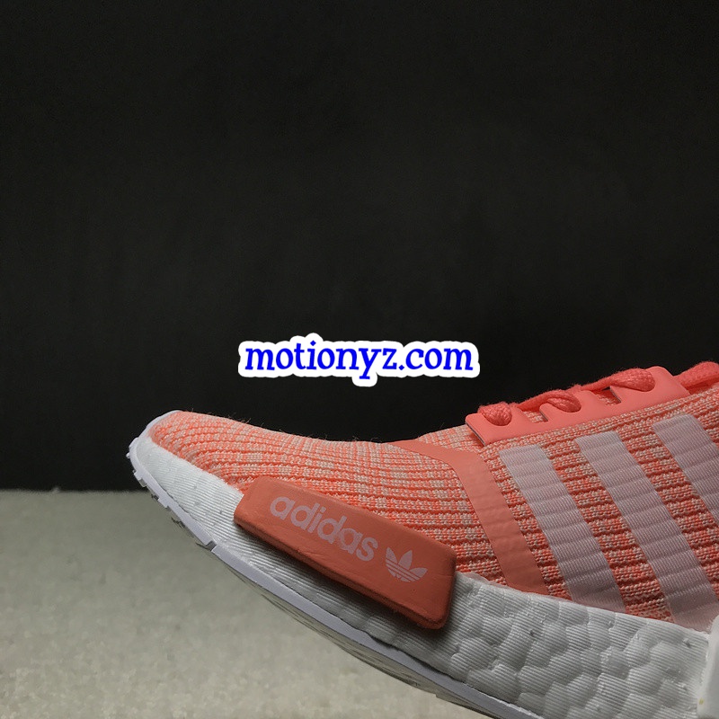 Real Boost Adidas NMD R1 Orange Pink